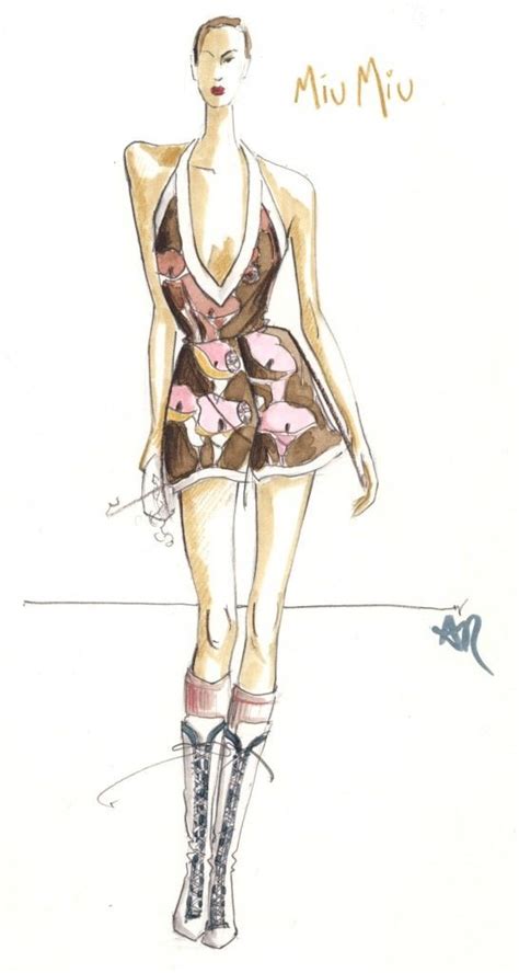 MIU MIU Event in Torino: Fashion Illustration and Client  .